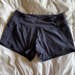 4 inch lululemon speed shorts high rise